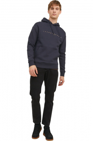 Hanorac JACK &JONES Star JJ Hood - 12233972-Dark Navy [5]