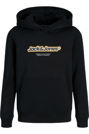 HANORACE - Hanorac JACK &JONES  Vesterbro Newton JNR - 12267447-Black