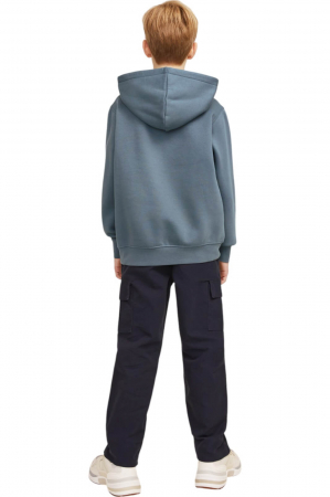 Hanorac JACK &JONES Vesterbro PO Hood JNR - 12242469-Stormy Weather [1]