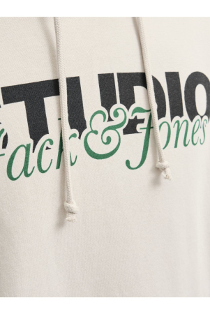 Hanorac JACK &JONES Yuki Sweat Hood BF - 12278611-Moonbeam [2]