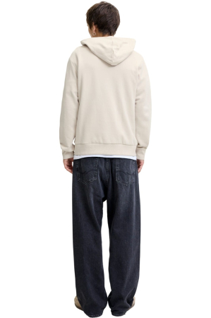 Hanorac JACK &JONES Yuki Sweat Hood BF - 12278611-Moonbeam [1]