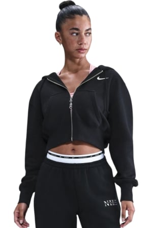 FEMEI - Hanorac NIKE Phoenix FLC Crop FZ HDY - HV2426-010