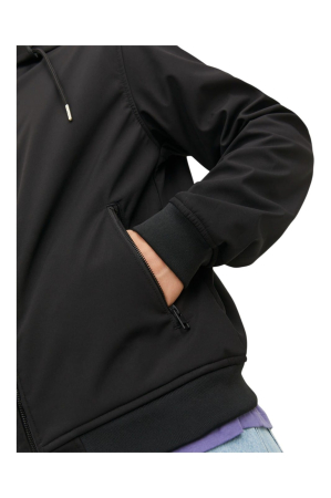 Jacheta JACK &JONES Basic Softshell Hood - 12236300-Black [3]