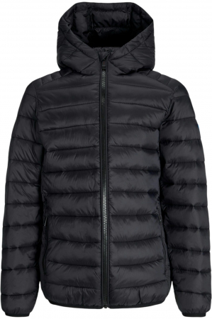 JACHETE ȘI GECI SPORT - Jacheta JACK &JONES Bradley Light Puffer Hood JNR - 12280991-Black