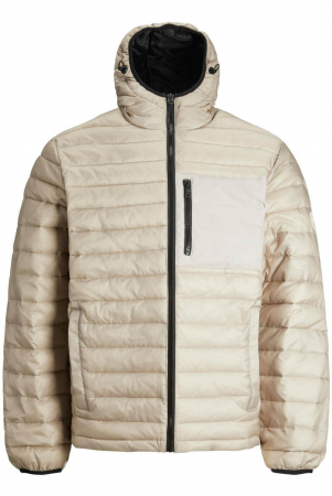 Jachete de primavara-toamna - Jacheta JACK &JONES Hunt Puffer - 12228038-Cobblestone