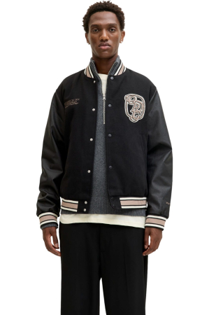 JACHETE ȘI GECI SPORT - Jacheta JACK &JONES Meadows College Bomber - 12282958-Black