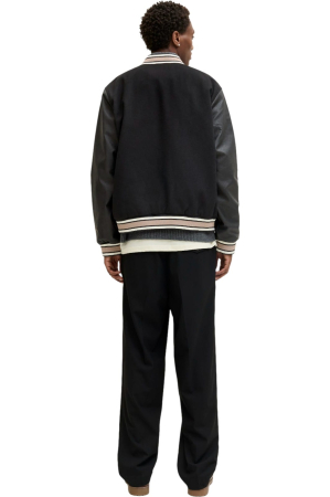 Jacheta JACK &JONES Meadows College Bomber - 12282958-Black [1]