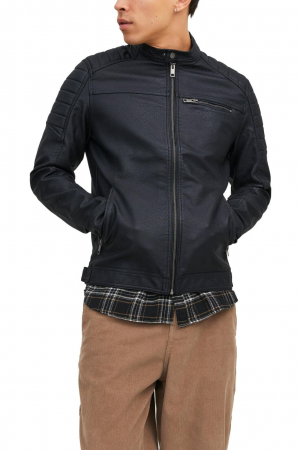 Jacheta JACK &JONES Rocky - 12147218-Black PU [5]