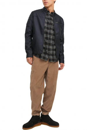 Jacheta JACK &JONES Rocky - 12147218-Black PU [4]