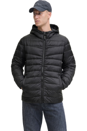 NOUTĂŢI - Jacheta JACK &JONES West Light Puffer Hood - 12283196-Black