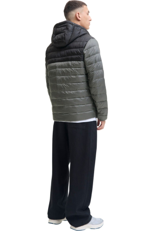 Jacheta JACK &JONES West Light Puffer Hood - 12283196-Castlerock [1]
