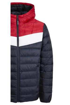 Jacheta JACK &JONES West Light Puffer Hood - 12283196-Sky Captain [3]