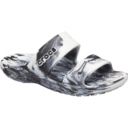 ȘLAPI ȘI PAPUCI SPORT - Papuci Crocs Classic Marbled Sandal - 207701-103