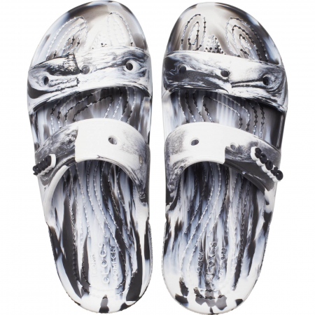 Papuci Crocs Classic Marbled Sandal - 207701-103 [3]