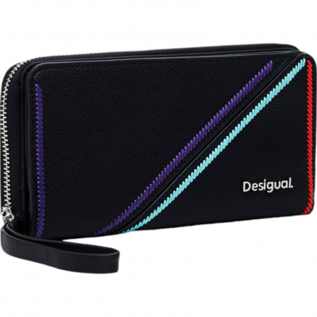 PORTOFELE - Portofel Desigual Cleo Maya Maxi - 24WAYP07-2000