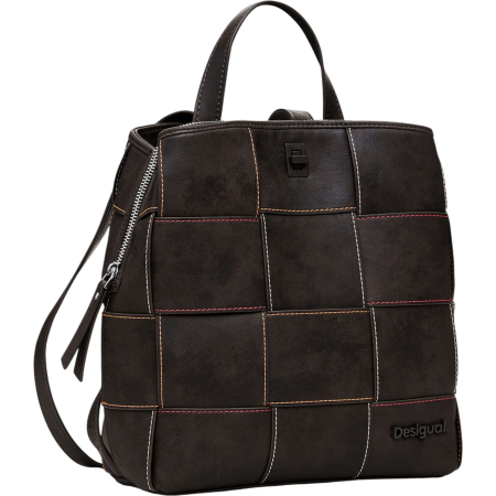 NOUTĂŢI - Rucsac Desigual Reprise Yoko Choco Sumy Mini 6L - 24WAKP38-6009