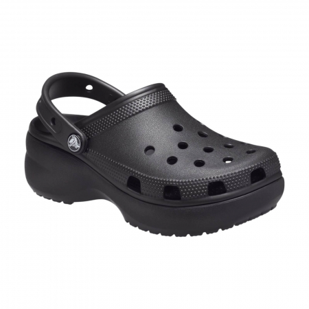 ȘLAPI ȘI PAPUCI SPORT - Saboti Crocs Classic Platform W - 206750-001