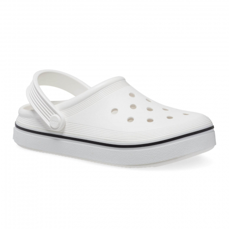 ȘLAPI ȘI PAPUCI SPORT - Saboti Crocs Crocband Clean Of Court Kids - 208477-100