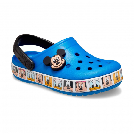 ȘLAPI ȘI PAPUCI SPORT - Saboti Crocs Mickey Mouse Band Kids - 207718-4JL