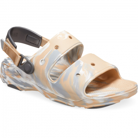 ȘLAPI ȘI PAPUCI SPORT - Sandale Crocs Classic All Terrain Marbled Sandal - 207888-2ZM