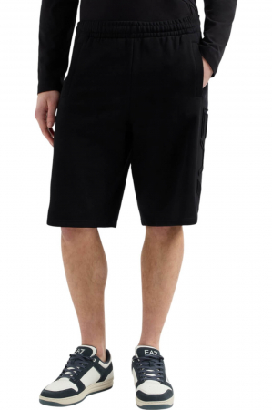 PANTALONI SCURȚI - Short Emporio Armani EA7 Train Logo Bermuda - AF10432-7M000153-UC001