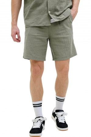 Short JACK &JONES Aiden Patras - 12274758-Mulled Basil