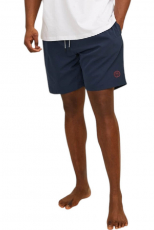 ÎMBRĂCĂMINTE - Short JACK &JONES Fiji Swim Solid SN PLS - 12235757-Navy Blazer