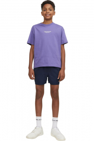 Short JACK &JONES Fiji Swim WB JNR - 12228535-Navy Blazer [4]