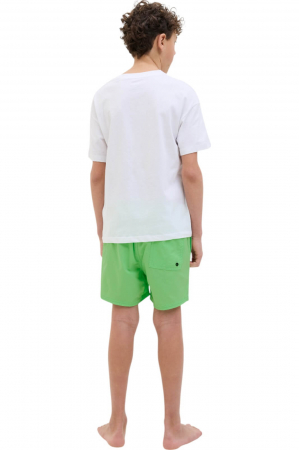 Short JACK &JONES Maui Swim Double Logo JNR - 12273841-Summer Green [1]