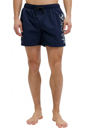 Shorturi de baie - Short JACK &JONES Maui Swim Slice Logo AKM SN - 12275129-Navy Blazer