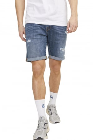 ÎMBRĂCĂMINTE - Short JACK &JONES Rick Fox - 12250490-Blue Denim