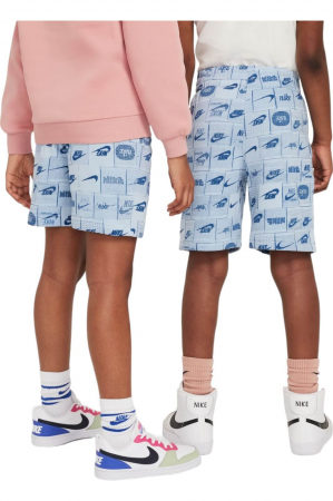 Short NIKE Club FT AOP - FN8743-440 [1]