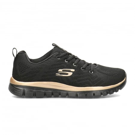 PANTOFI SPORT - Skechers Graceful - Get Connected - 12615-BKRG