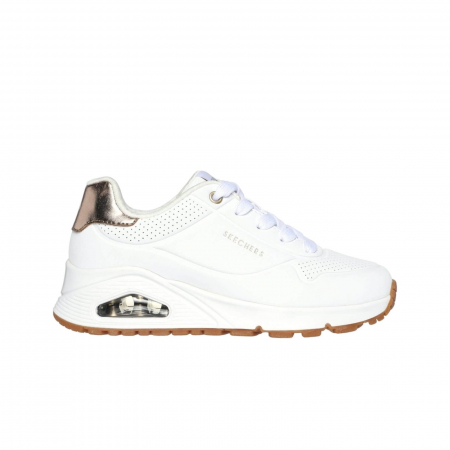 PANTOFI SPORT - Skechers Uno Gen1 - Shimmer Away - 310545L-WHT-FT