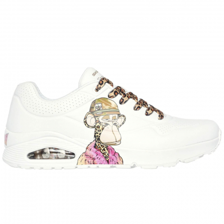 BĂRBAŢI - Skechers x Snoop Dogg Uno-Dr Bombay - 251014-WHT