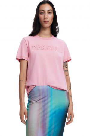 TRICOURI - Tricou Desigual Brandy - 24WWTK24-3035