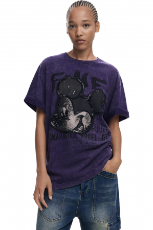 TRICOURI - Tricou Desigual Fugaz Mickey Loose - 25WWTK60-2010