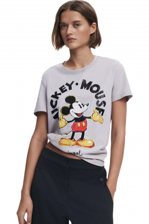 TRICOURI - Tricou Desigual Mickey Mouse - 25SWTKAI-2001