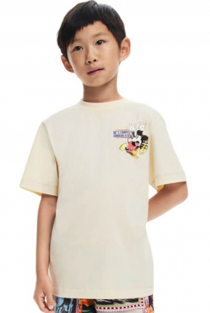 ÎMBRĂCĂMINTE - Tricou Desigual Mood Mickey - 25SBTK11-1001