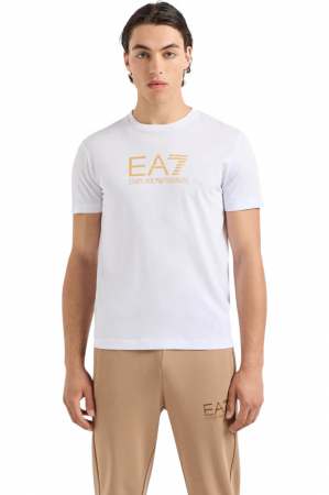 TRICOURI - Tricou Emporio Armani EA7 Gold Label - AF10170-7M000007-U0002
