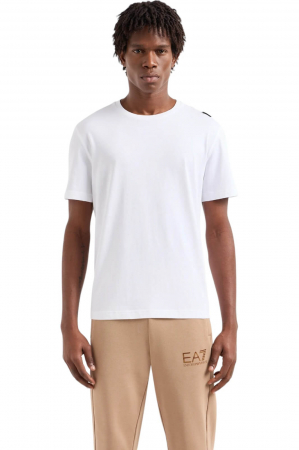 TRICOURI - Tricou Emporio Armani EA7 Logo Series Back Oversize Logo - PJFFZ-6DPT06-1100