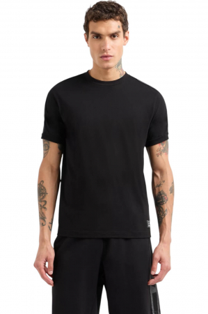 BĂRBAŢI - Tricou Emporio Armani EA7 Train Logo Series Tape - AF10375-7M000138-UC001