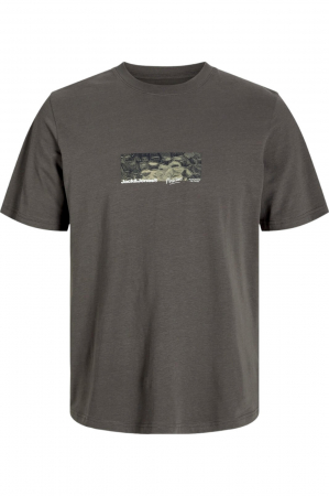 BĂRBAŢI - Tricou JACK &JONES Alpha Print - 12268180-Pavement