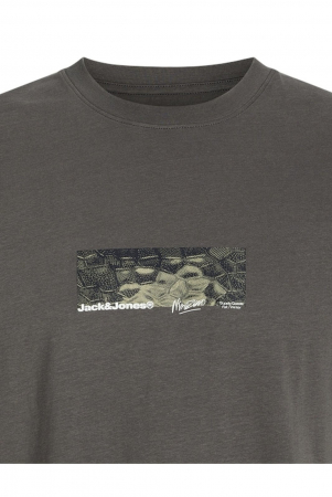 Tricou JACK &JONES Alpha Print - 12268180-Pavement [2]