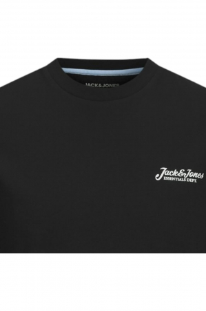 Tricou JACK &JONES Beau Frontprint - 12275012-Black [1]