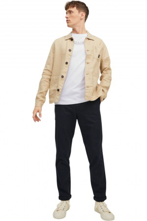 Tricou JACK &JONES Bluarchie Crew - 12217167-White [5]