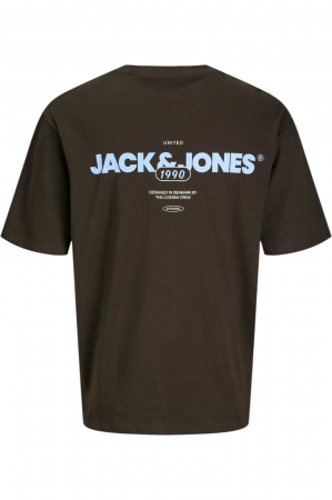 Tricou JACK &JONES Bradley Graphic O-Neck - 12268268-Delicioso [1]