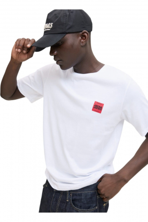 Tricou JACK &JONES Brandy LN - 12279100-White [4]
