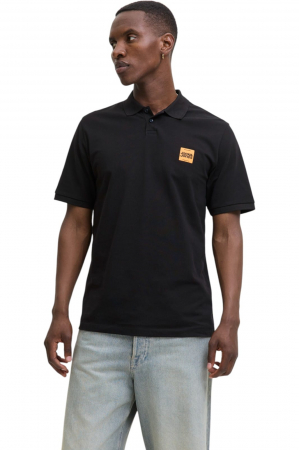 BĂRBAŢI - Tricou JACK &JONES Brandy Polo SS - 12287226-Black