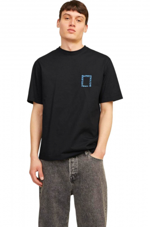 BĂRBAŢI - Tricou JACK &JONES Brooklyn Graphic Back - 12262503-Black